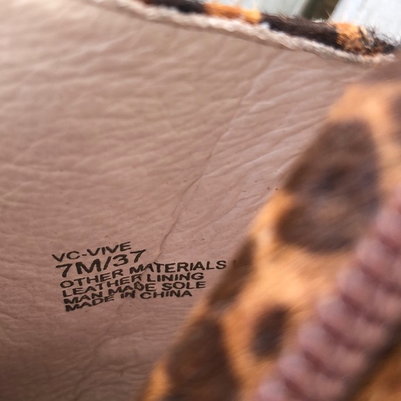 Vince Camuto Leopard Heels - Picture 6 of 8